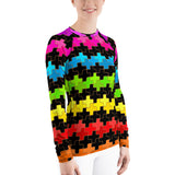 Rainbow Stripes Rash Guard